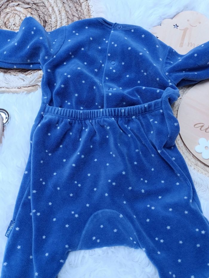 Pyjama comme neuf p'tit bisou 1 mois - photo numéro 2