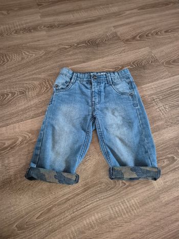 Short en jeans