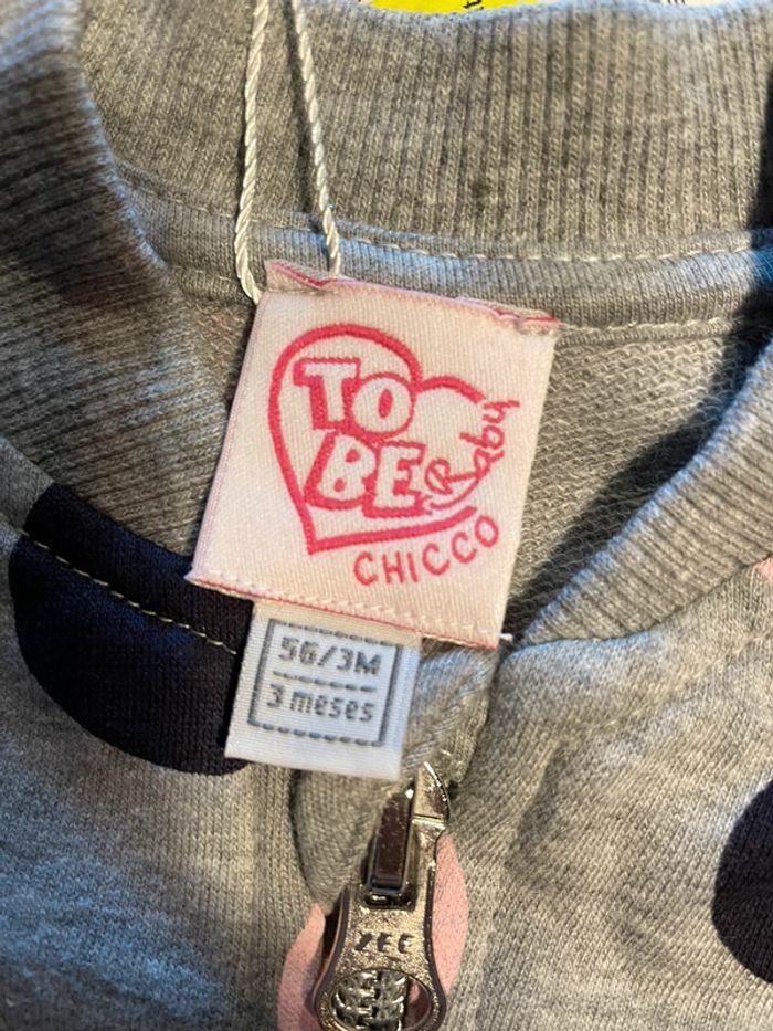 Veste fille#chicco#taille 3 mois neuve - photo numéro 3