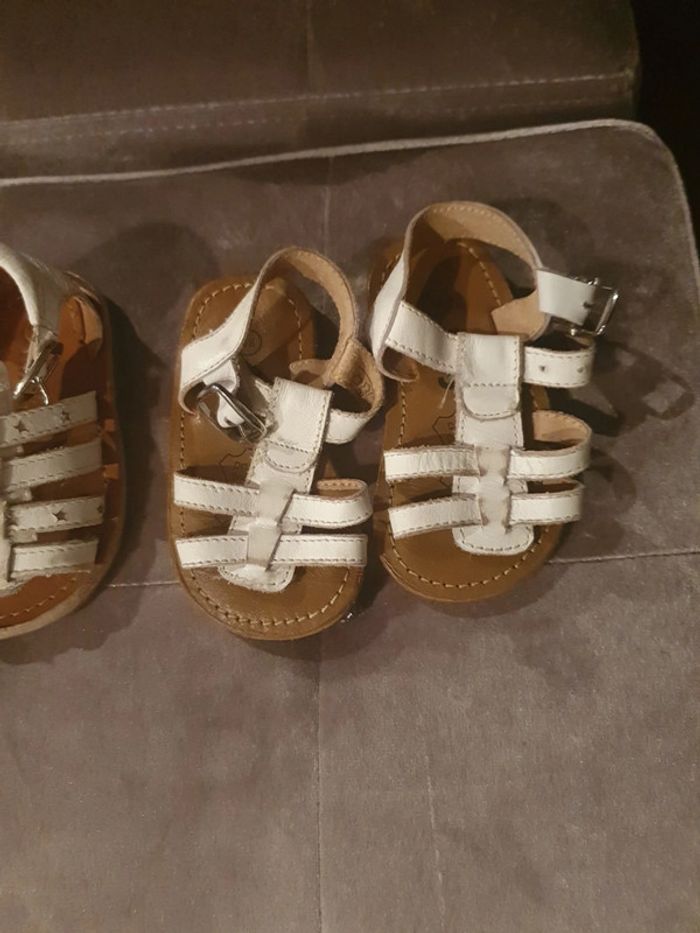 Lot 2 paires sandales bébé - photo numéro 3