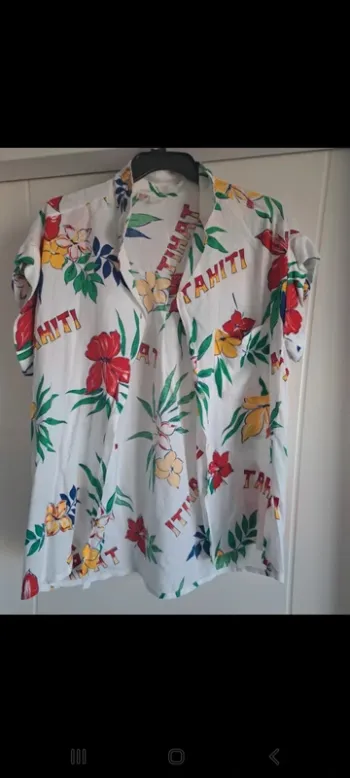 Chemise Tahiti 3 Suisses 38