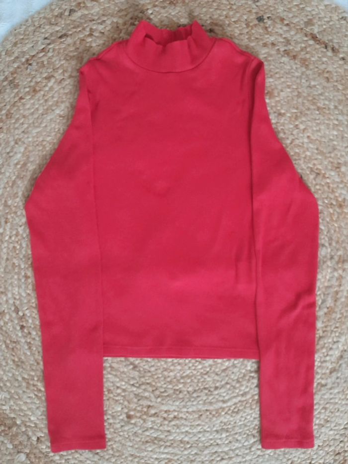 T-shirt à col Jennyfer XS