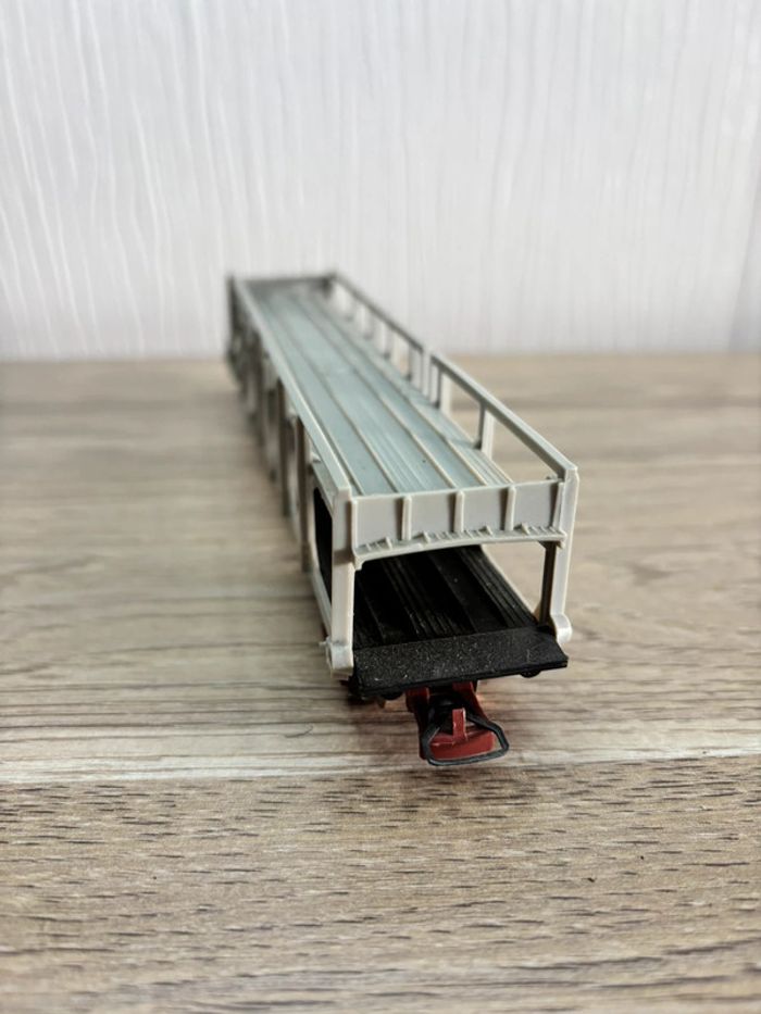 Wagon transport de véhicule jouef, petit train vintage jouet - photo numéro 2