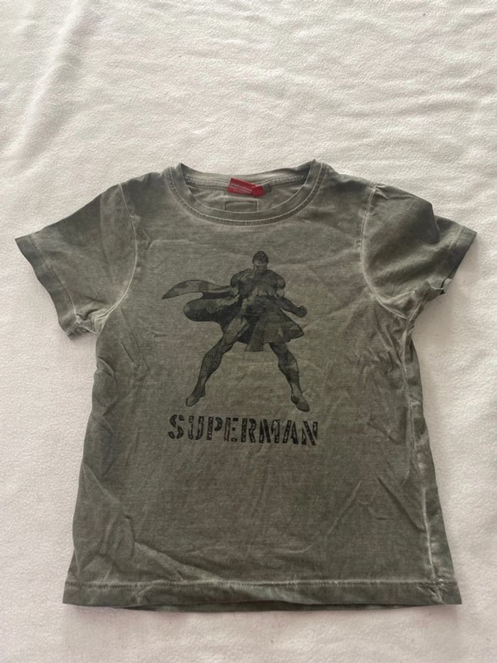 T shirt super man 3 ans