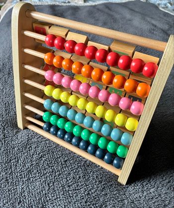  Boulier d'apprentissage en bois