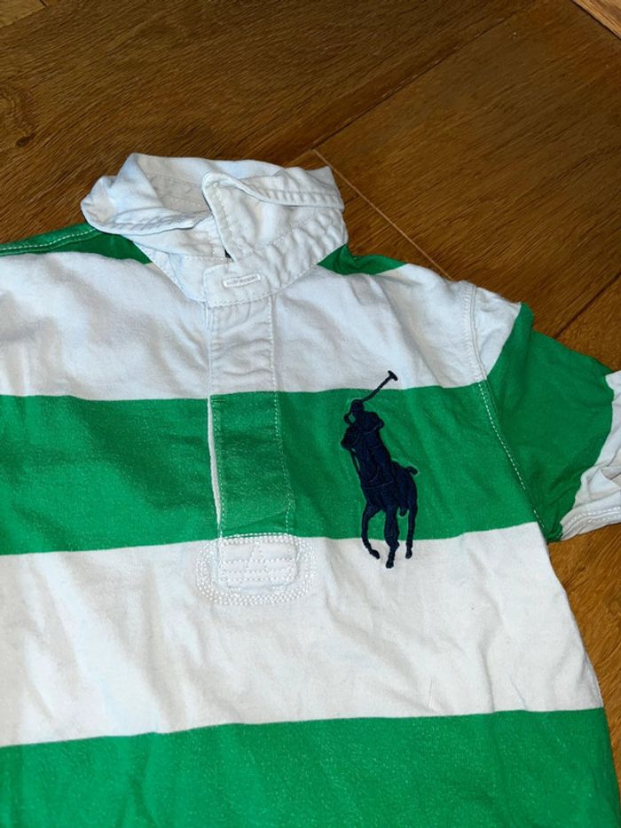 Polo rayé Ralph Lauren, taille 4 ans - photo numéro 2