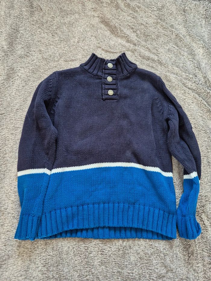 Pull 10 ans col montant