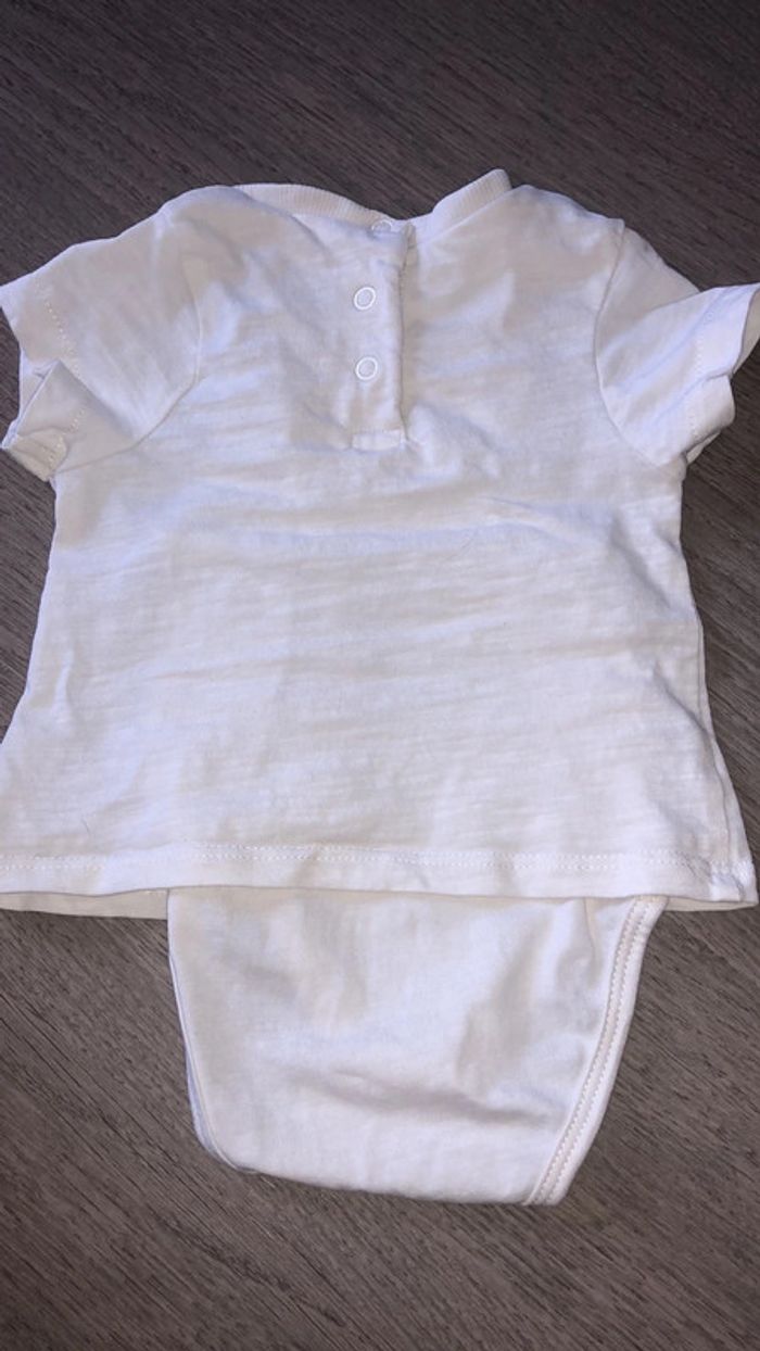 Body avec t-shirt intégré alligator - photo numéro 3