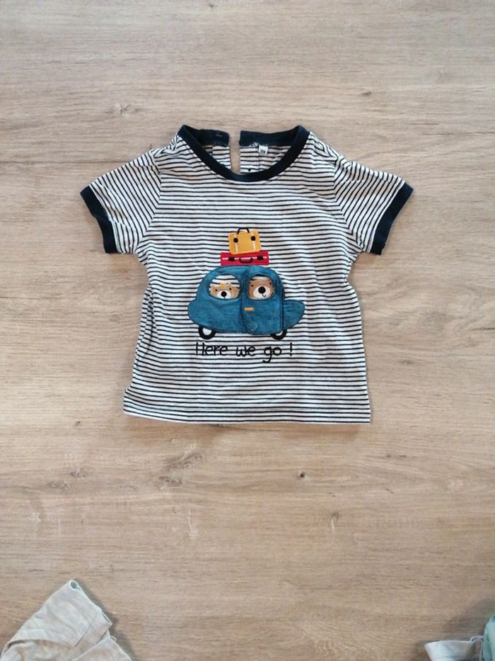 6 tee shirts manches courtes 18 mois - photo numéro 4