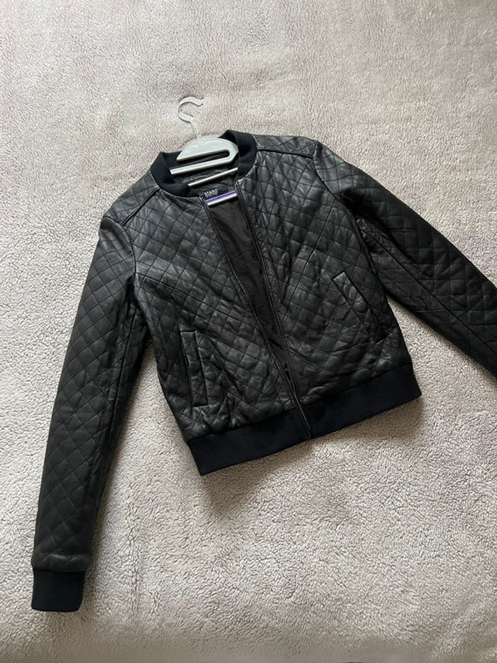 Veste en cuir