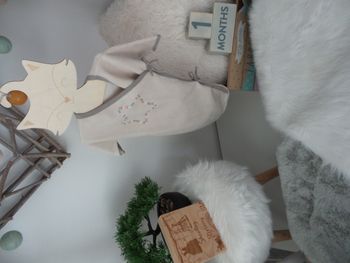 Jolie couverture emmaillotage leger beige taupe vertbaudet 1 mois 54 cm mixte bébé fille bébé garcon