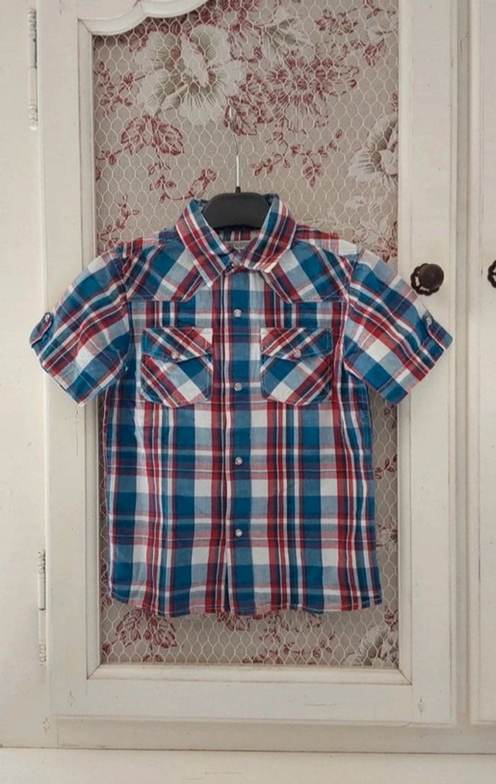 Chemise à carreaux Pick Ouic 6 ans Neuve