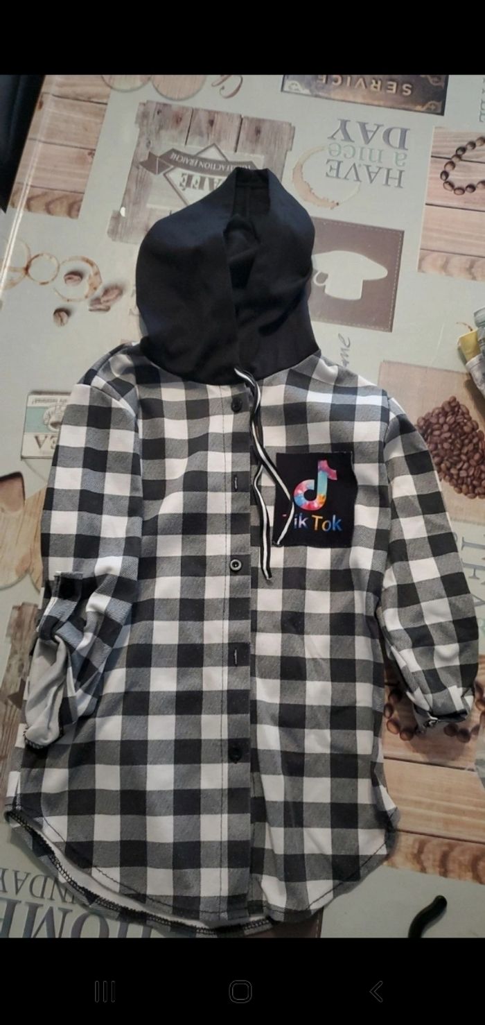 Chemise fille taille 8 ans tiktok