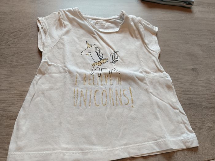 T-shirt manches courtes 12 mois