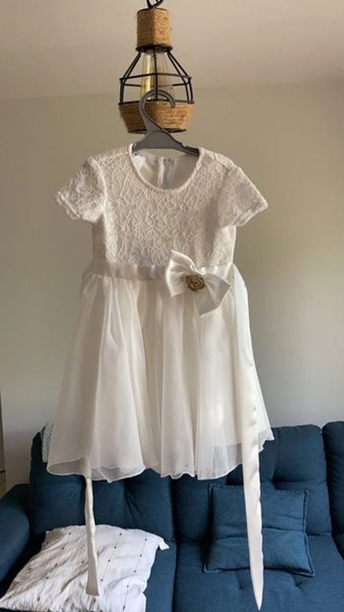 Robe de cérémonie baptême (ou mariage) 18 mois