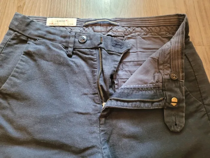 Pantalon bleu Slim Celio 16 ans - photo numéro 3