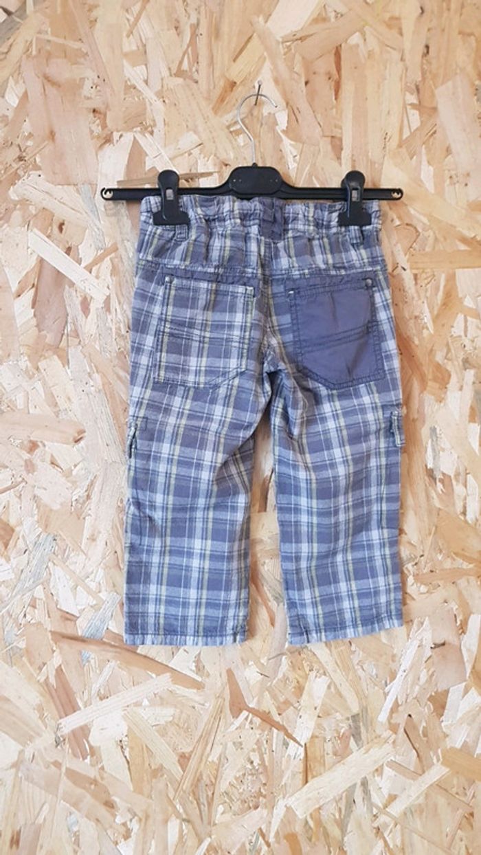 Pantacourt gris et jaune - photo numéro 3