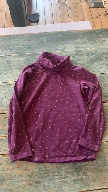 T-shirt col roulé du pareil au même