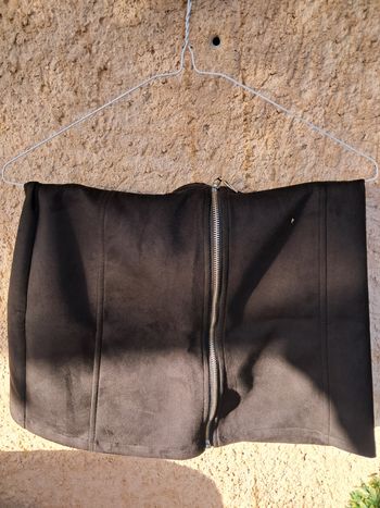 Jupes noir a zip