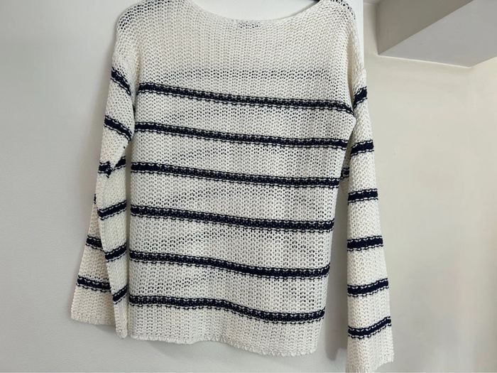 Pull ajouré marin bravesoul taille s - photo numéro 4