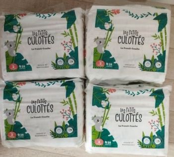 Lot de couches  les petits culottés taille 2
