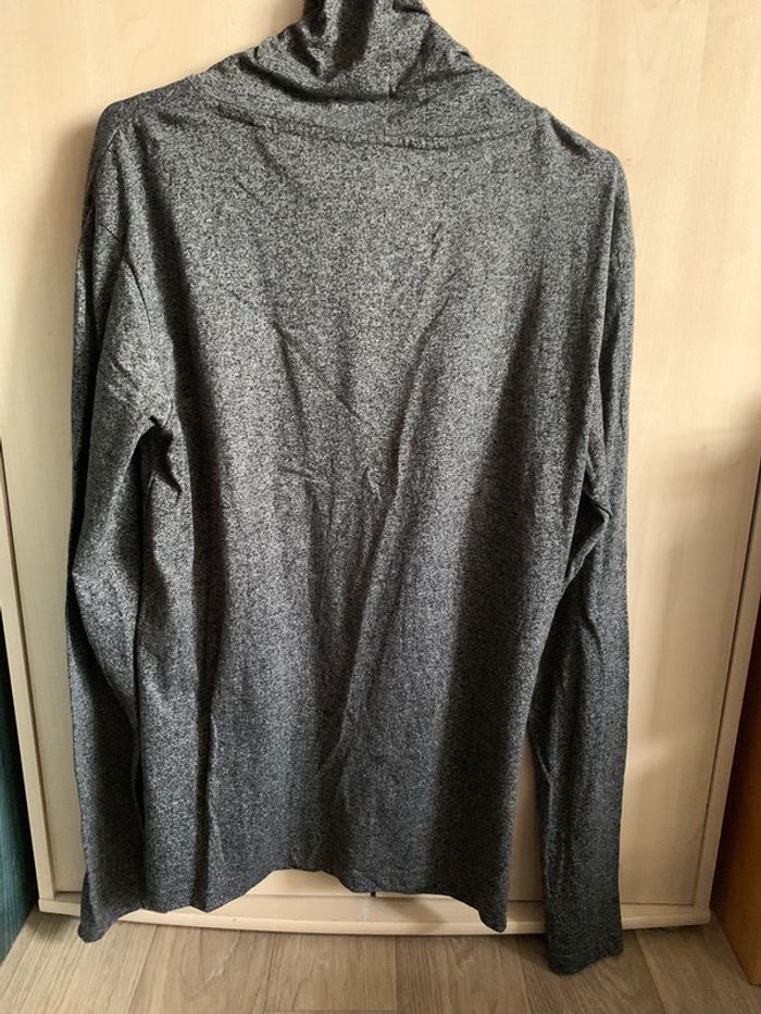 Pull léger col roulé Gris - Taille M - photo numéro 2