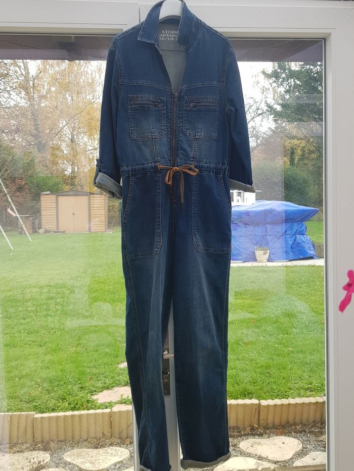 Salopette jeans femme