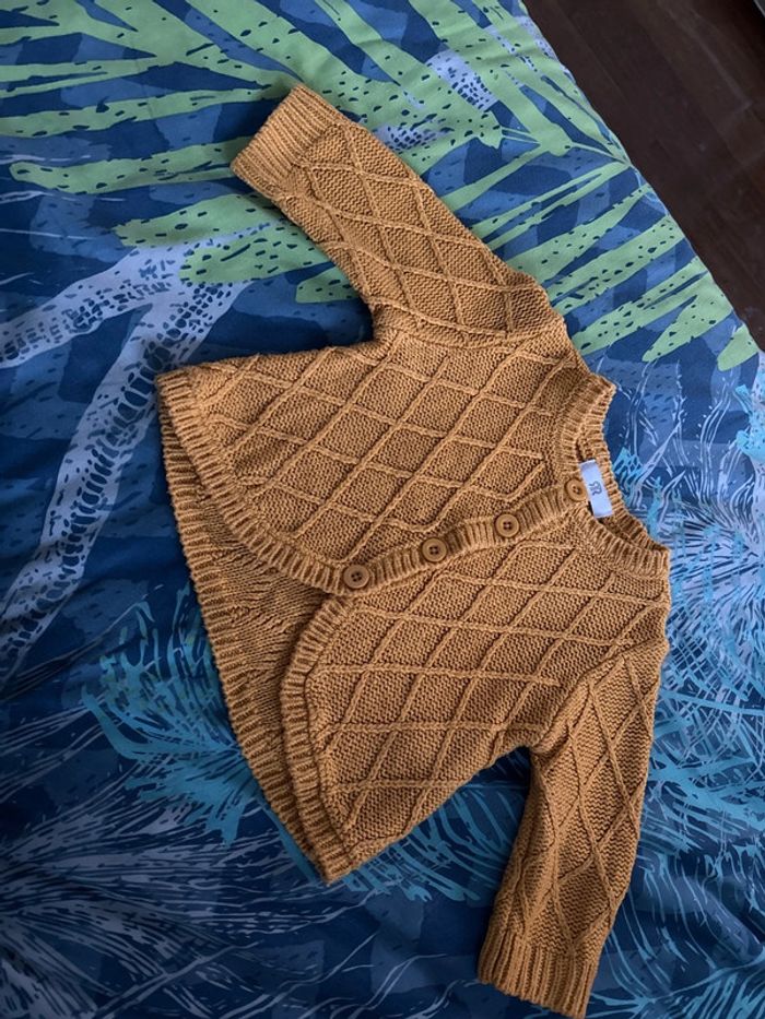 Gilet moutarde la redoute