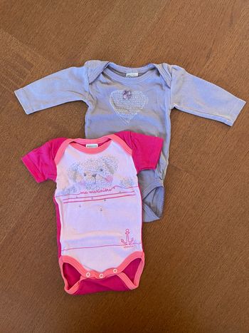 Lot de 2 bodies 3 mois absorba