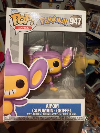 Funko pop Pokémon capumain