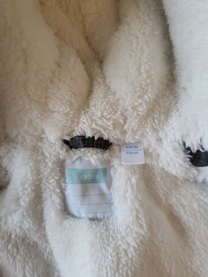 Manteau fourrure imperméable 6 mois - photo numéro 4