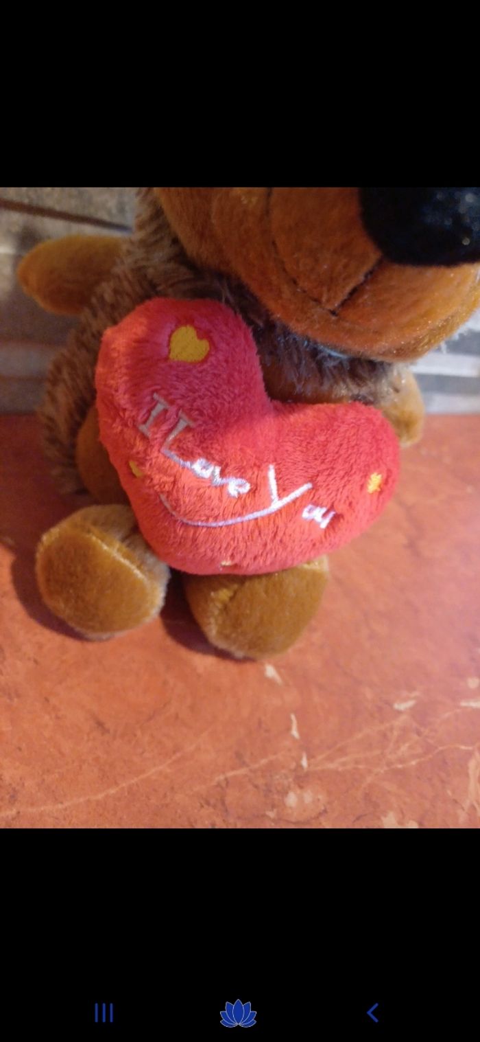 Peluche hérisson - photo numéro 2