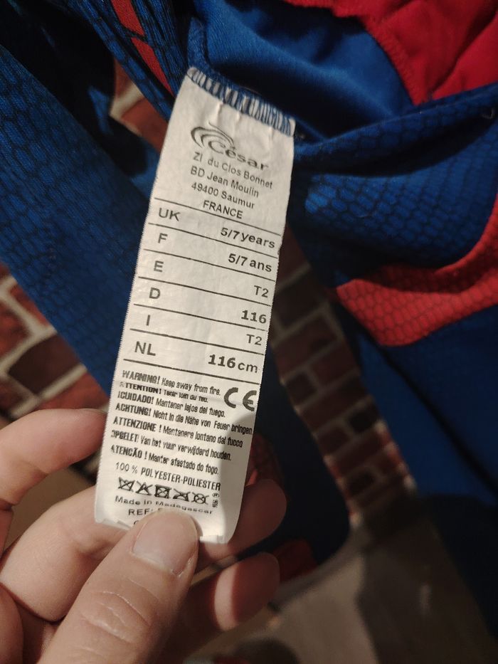 Costume spiderman - photo numéro 5