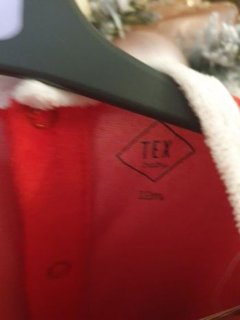 Pyjama de Noël avec bonnet ( taille 12 mois)