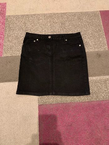 Jupe en jean noire Etam taille 38