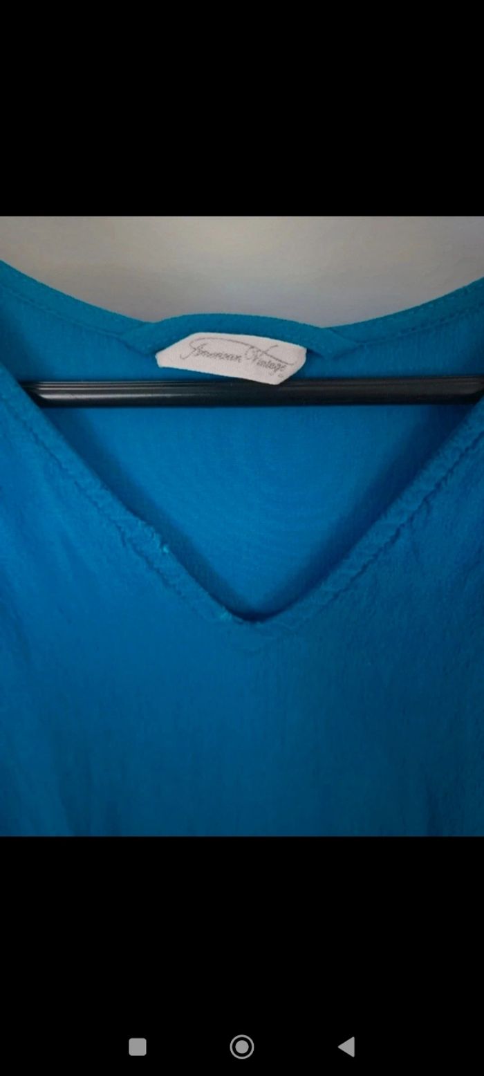 Robe bleue American Vintage - photo numéro 2