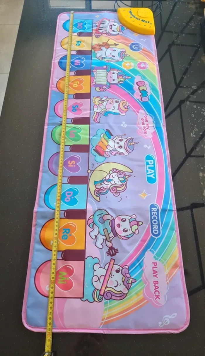 ● 12 à 36 mois ● Tapis piano Licorne Neuf - photo numéro 3