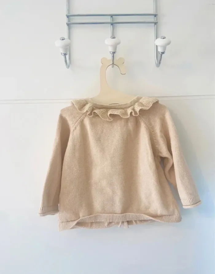 Gilet froufrou doré TAO - photo numéro 2