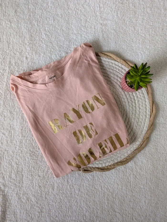🩷 T-shirt Kiabi - S