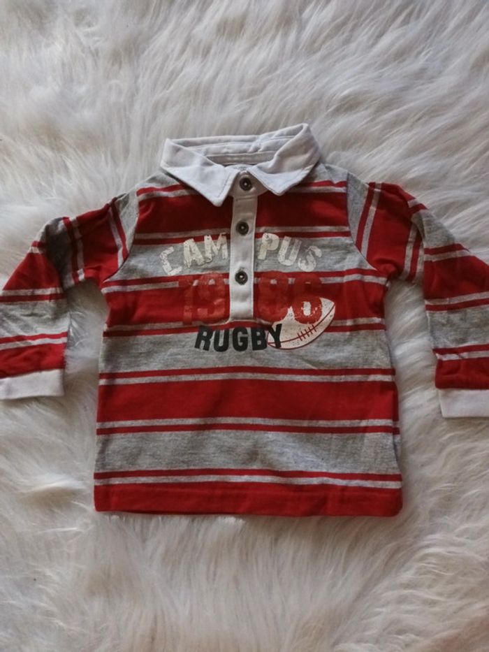 T shirt manches longues 12mois - photo numéro 2