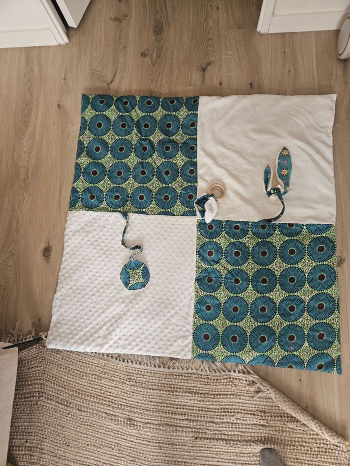 Tapis d'éveil en wax