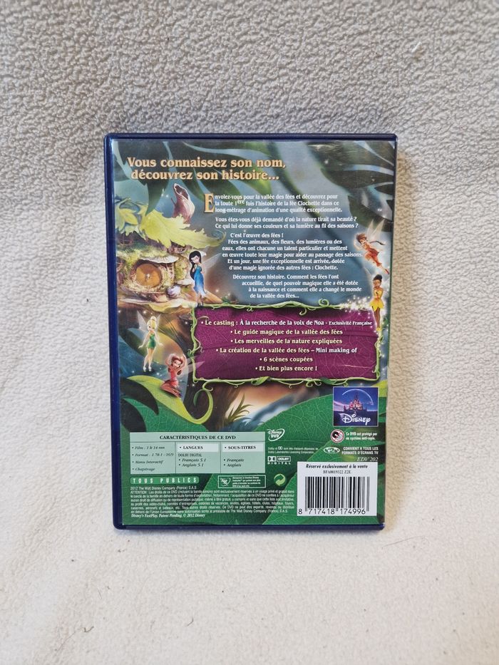 DVD la fée clochette disney - photo numéro 2