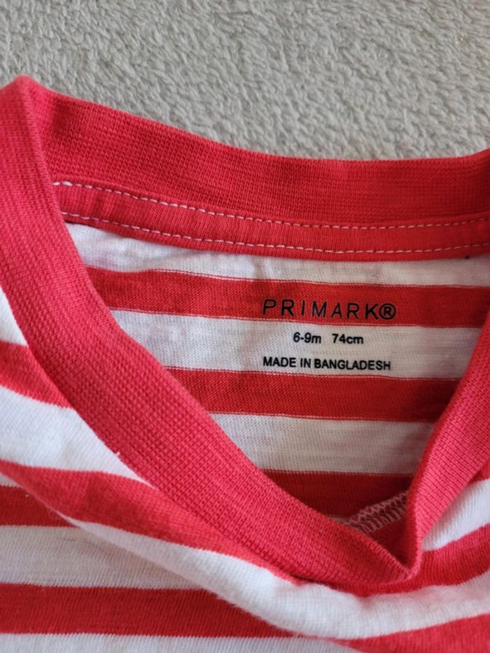 Tee-shirt 6-9 mois 74 cm - photo numéro 2
