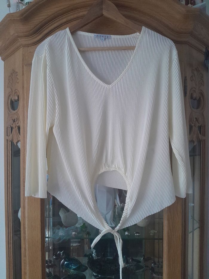 Blouse ecru