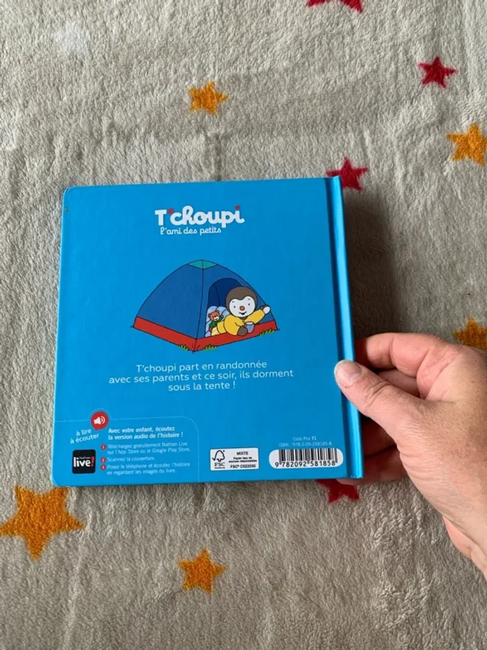 T’choupi fait du camping à lire à écouter en très bon état - photo numéro 3