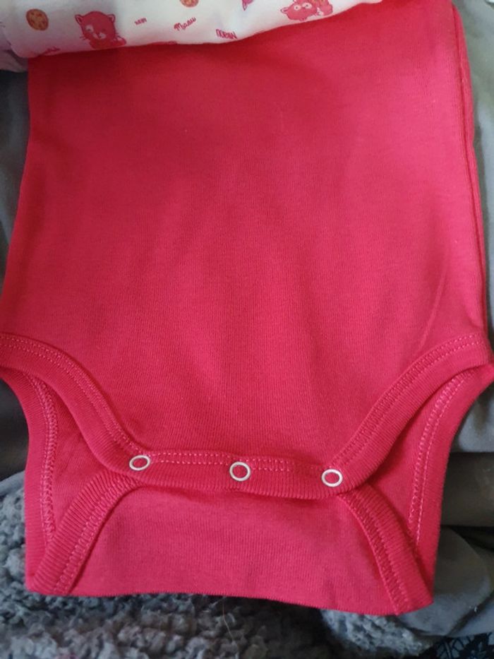Lot 3 body bébé 9 mois - photo numéro 5