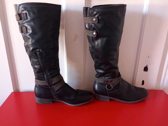 bottes femme fourré taille 39 très bon état peu portées - photo numéro 4