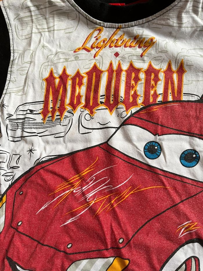 Joli T-shirt MC Flash Mc Queen T. 2 ans garçon - photo numéro 3