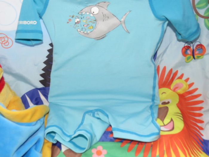 Combinaison anti uv, 12 mois, 77cm garçon, piscine, mer, tribord, soleil été - photo numéro 8