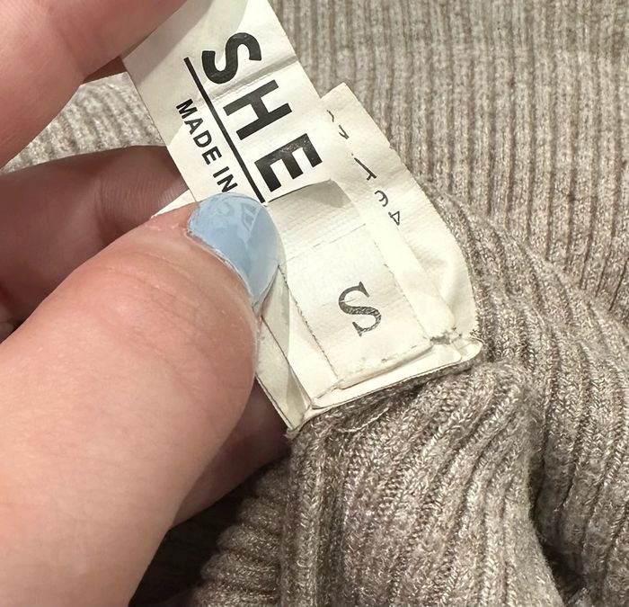 Sous pull col rouler taille S shein - photo numéro 3